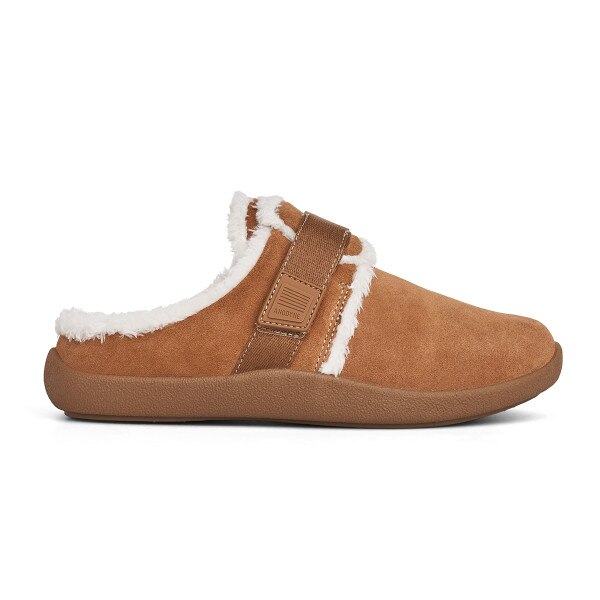 No. 99 Open Back Slipper in Camel